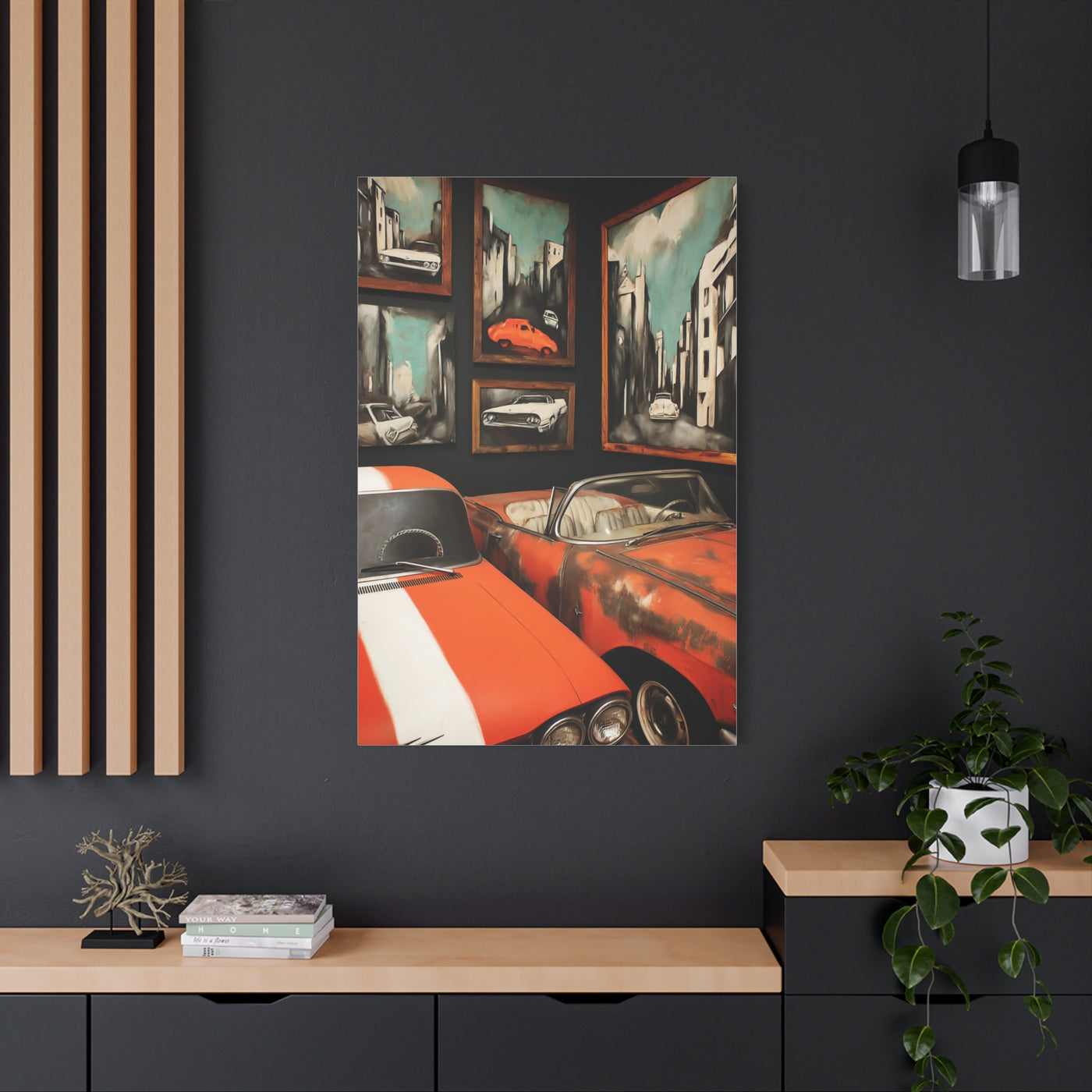 Vintage Car Gallery Wall Art & Canvas Print