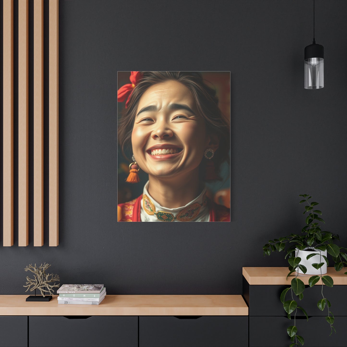 Happiness Art Supreme Canvas Gallery Wall Art & Canvas Print