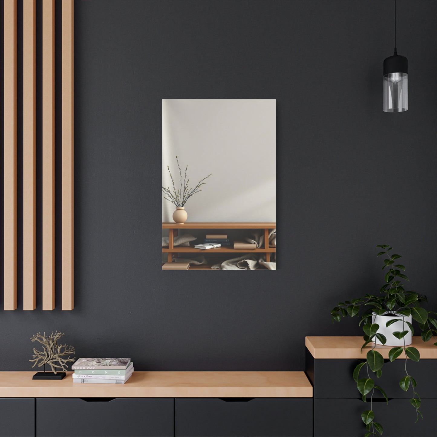 Elite Taupe, Linen, and Gray Art Vision Wall Art & Canvas Print