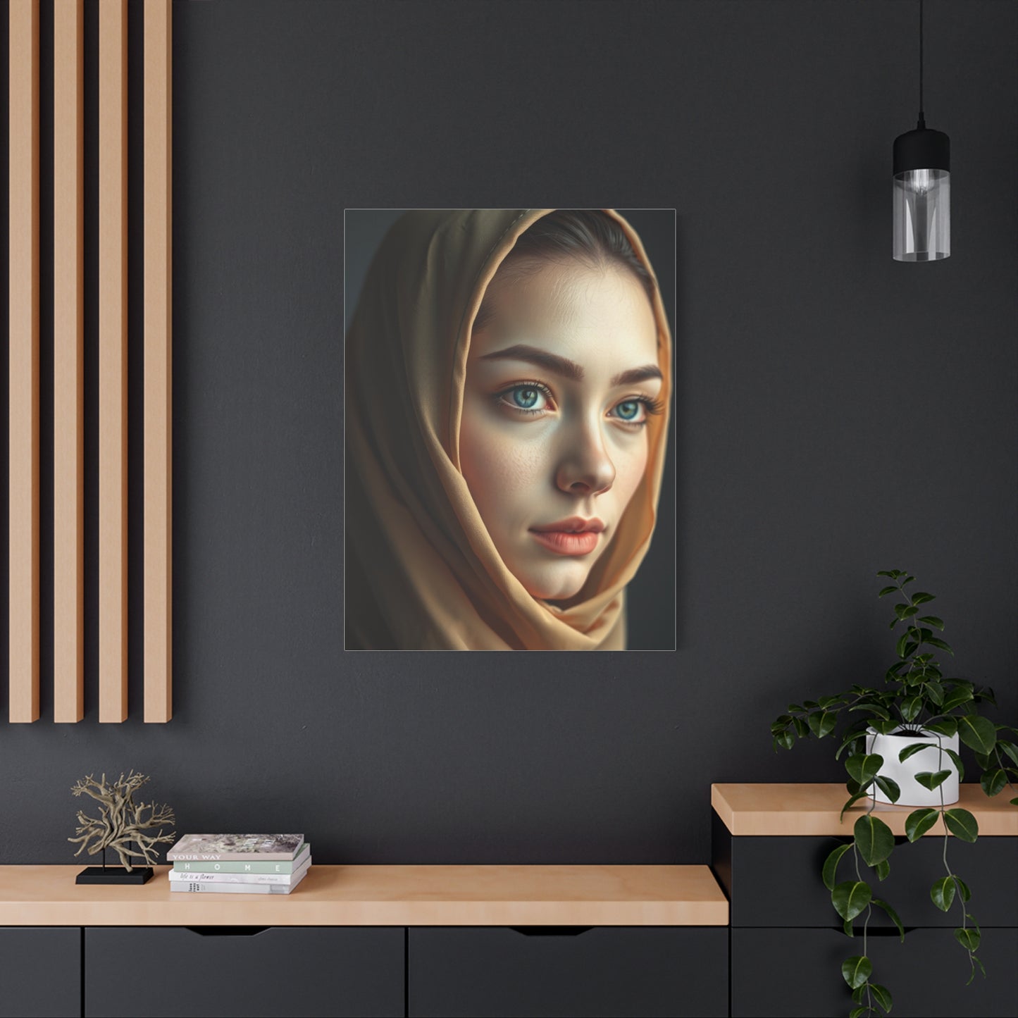 Black & Beige Art Supreme Gallery Wall Art & Canvas Print