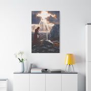 King Arthur and the Sword Excalibur Sacred Moment Wall Art & Canvas Print