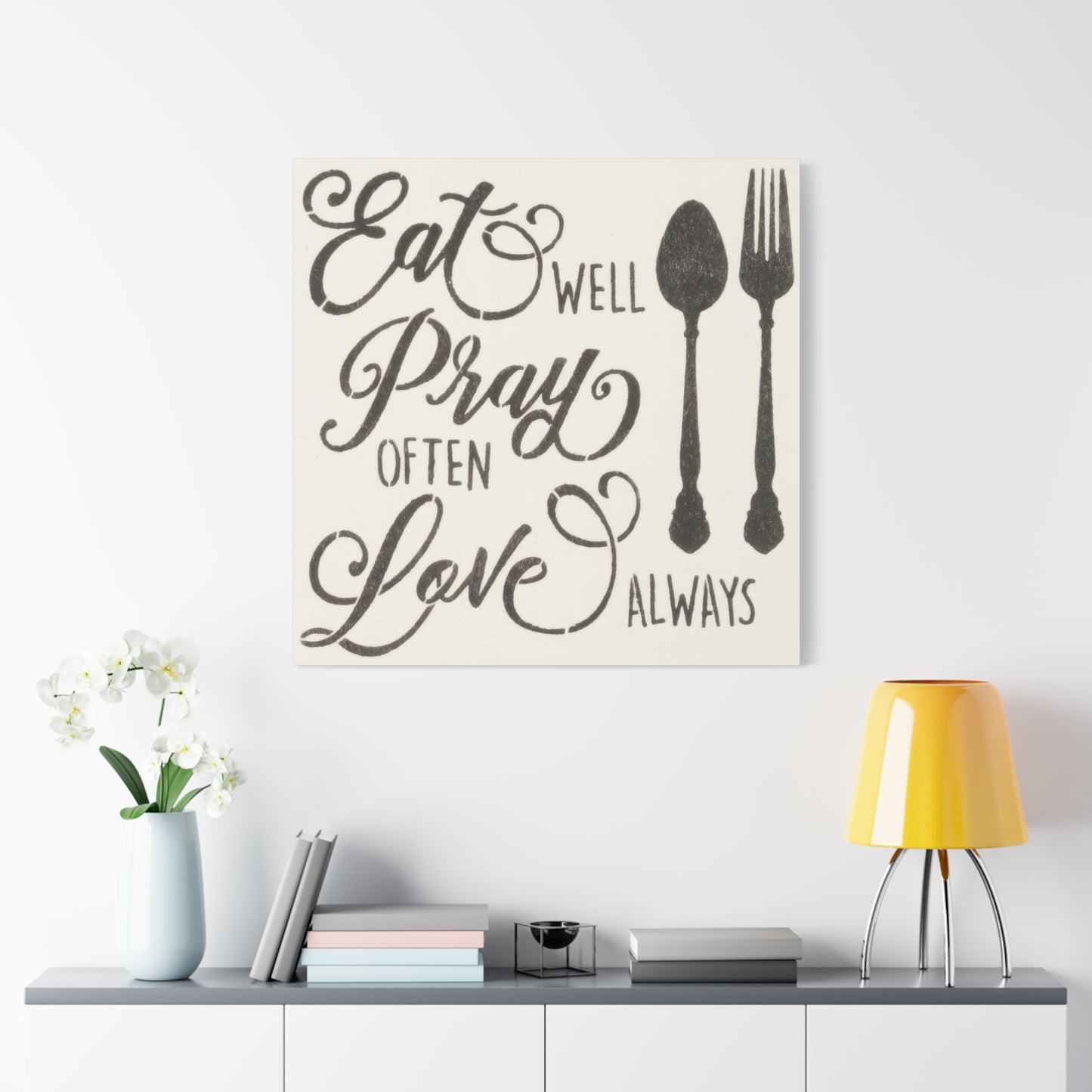 Eat Pray Love Wall Art & Canvas Prints