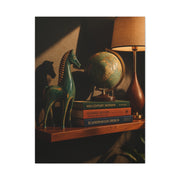 Mid Century Collector Shelf Still Life Wall Art & Canvas Print