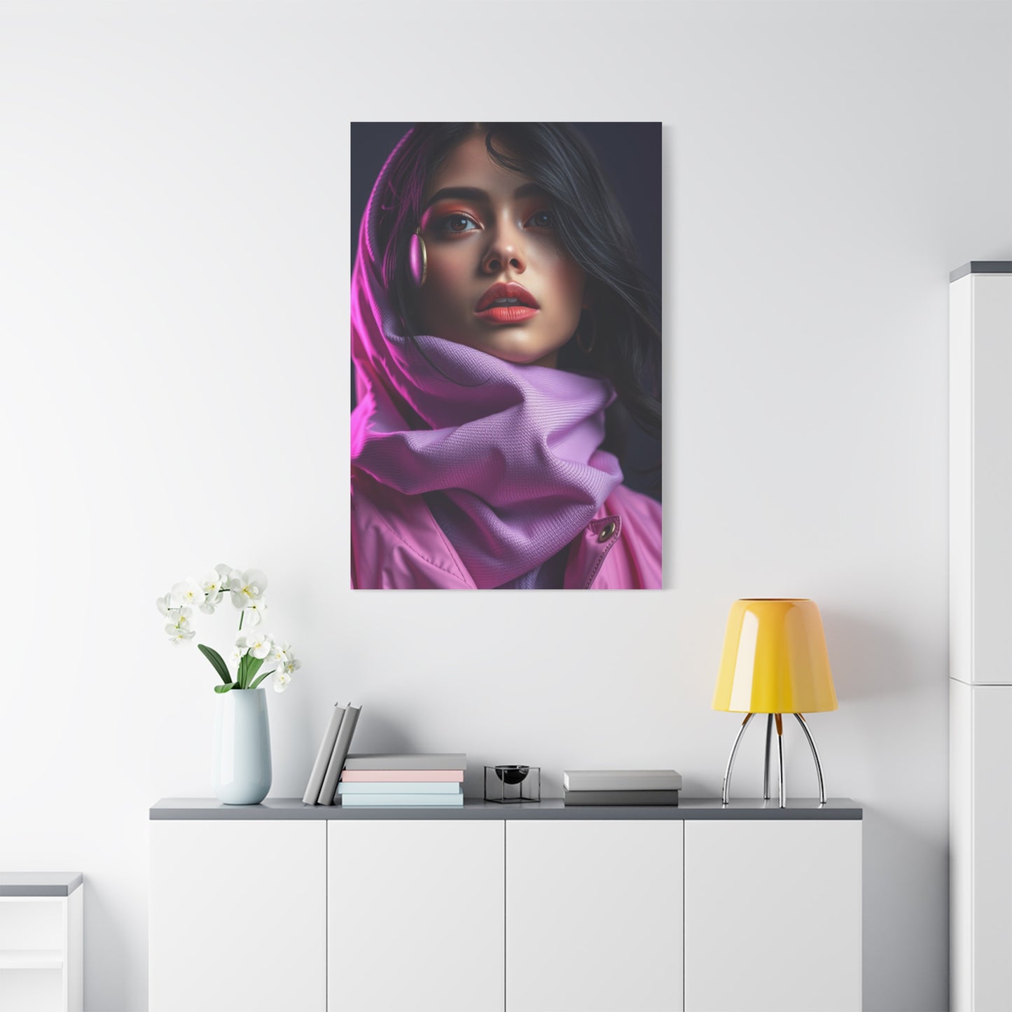 Haute Elegance Wall Portrait