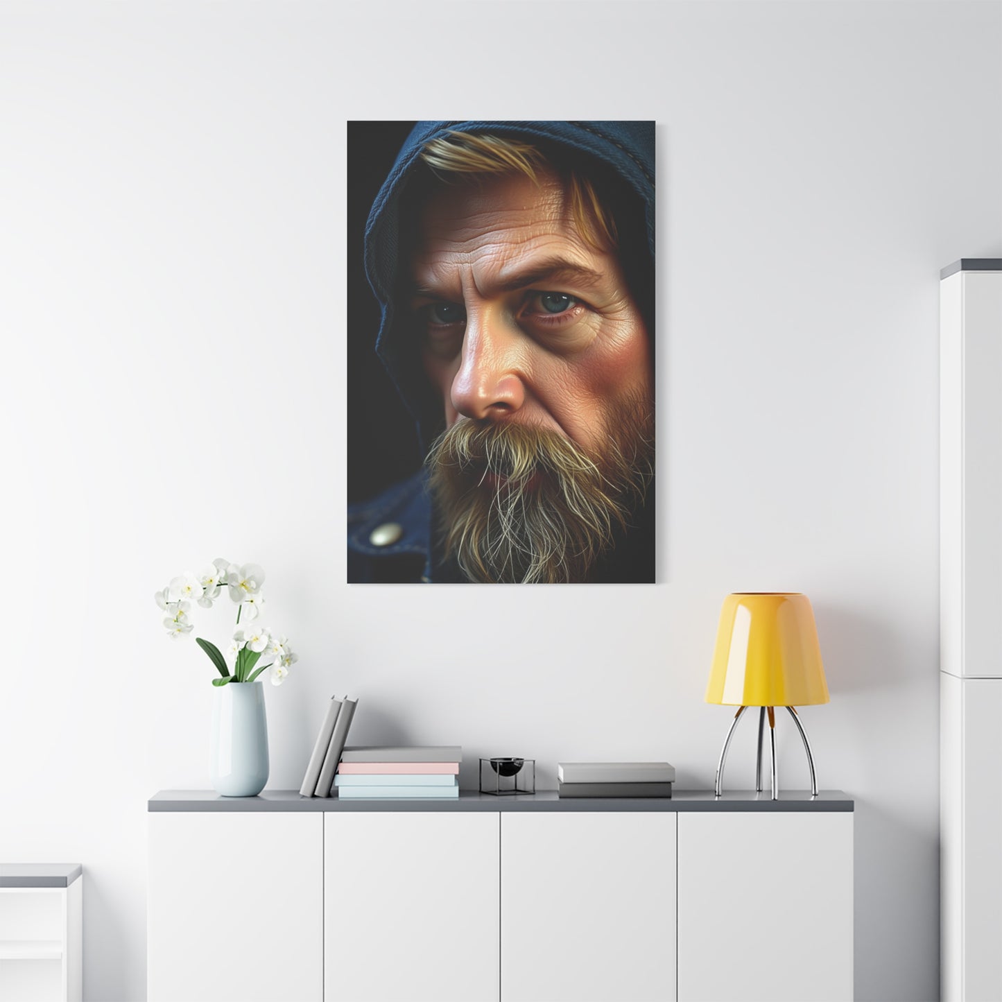 Denim and Leather Art Supreme Canvas Wall Art & Canvas Print