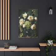 Dutch Floral Green Still Life Wall Art & Canvas Print