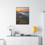 Great Smoky Mountains Sunrise Panorama Wall Art & Canvas Print