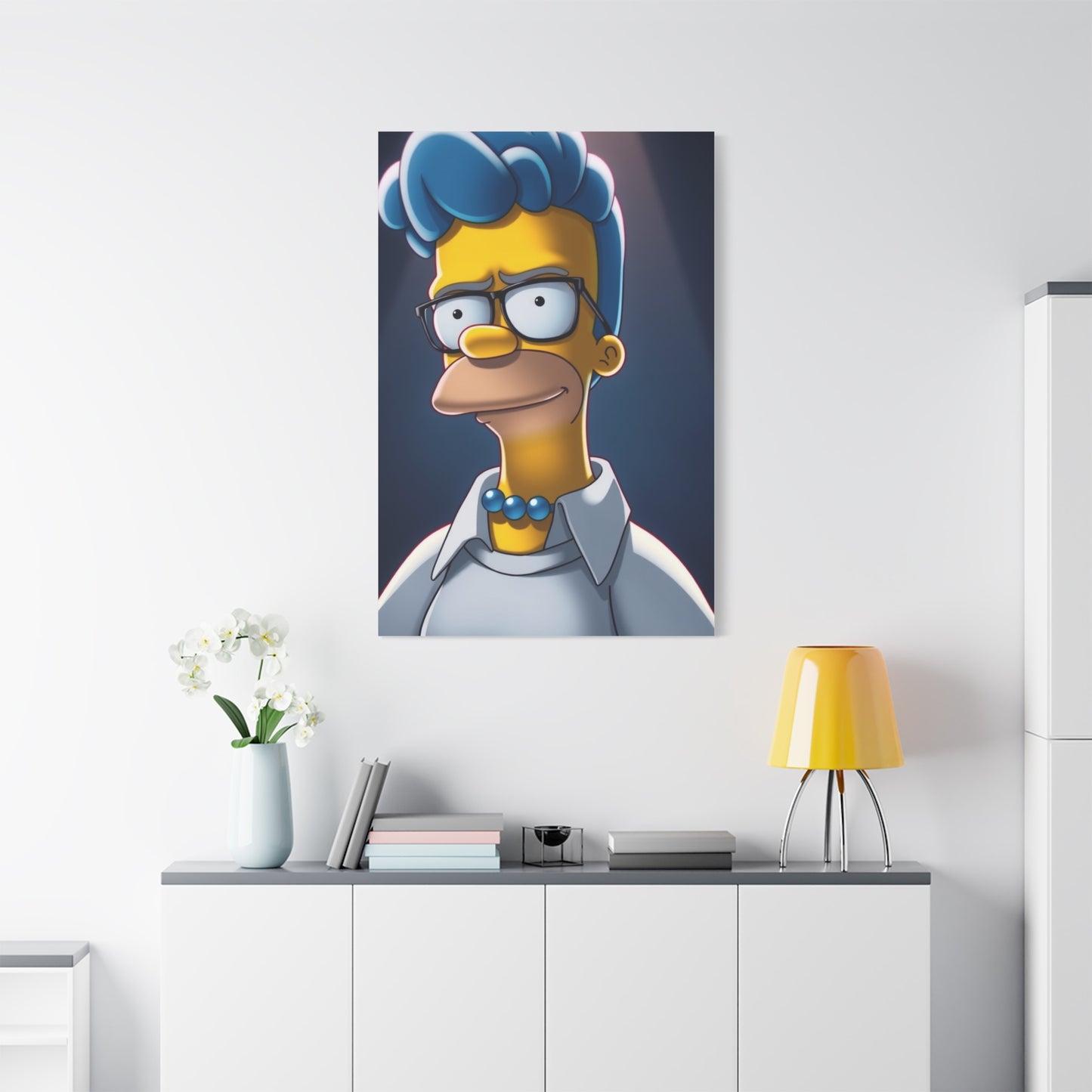 Masterpiece The Simpsons Art Vision Wall Art & Canvas Print