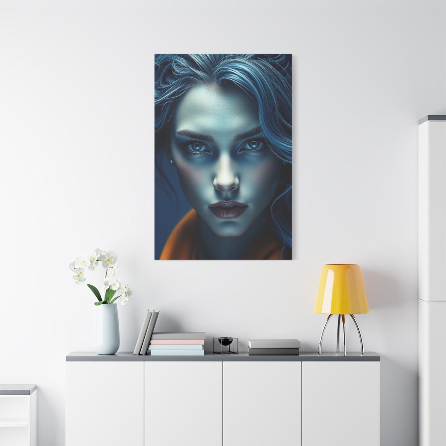 Blue Velvet Vision Wall Art & Canvas Print