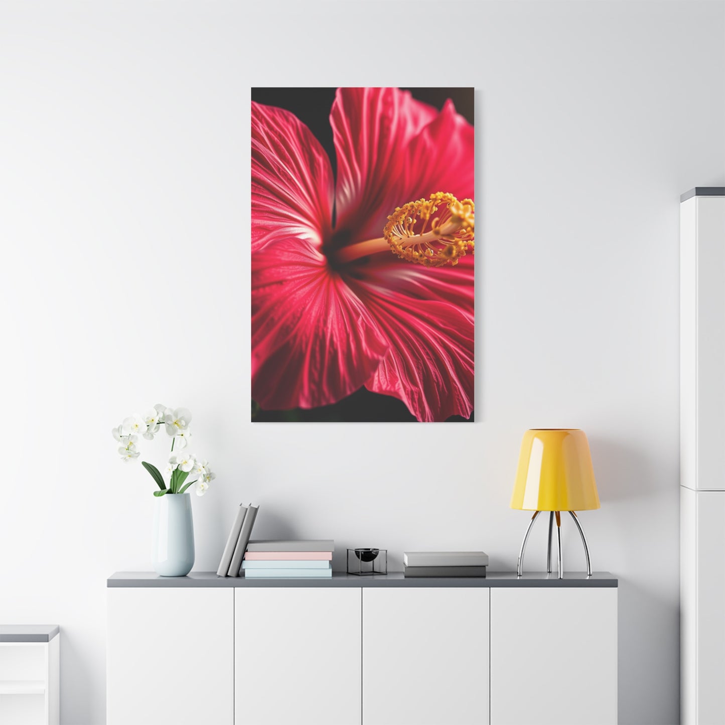 Hibiscus Flower Art Luxury Canvas Wall Art & Canvas Print