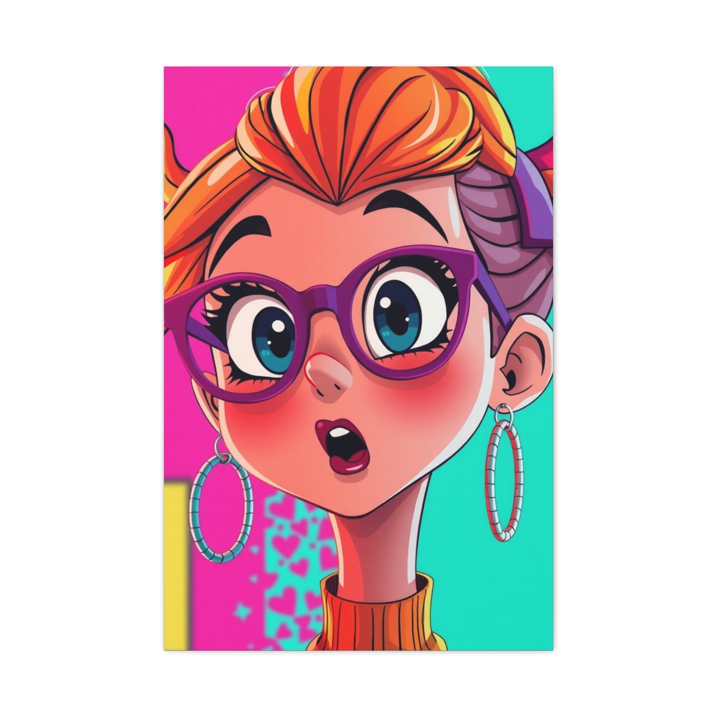 Glamorous Animation Essence Wall Art & Canvas Print