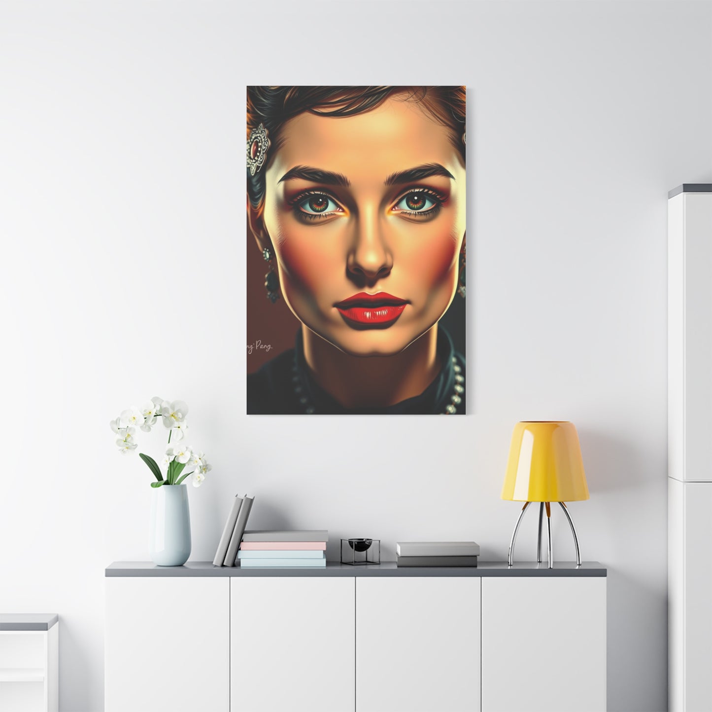 Audrey Hepburn Art Supreme Canvas Wall Art & Canvas Print