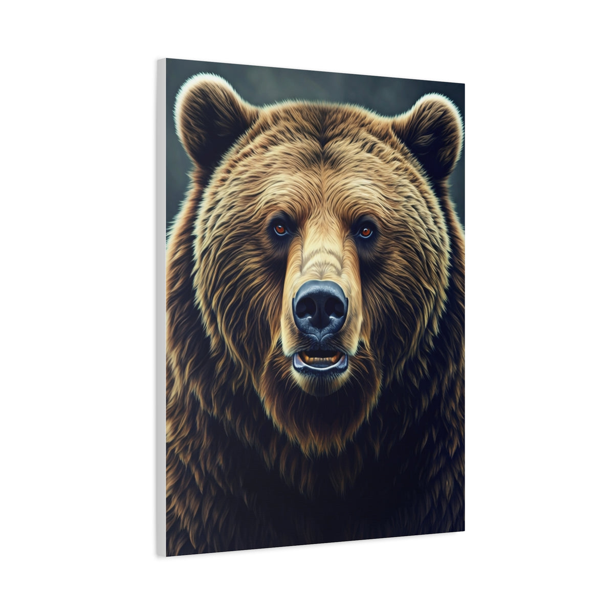 Golden Hour Bear in Pine Forest Wall Art & Canvas Prints