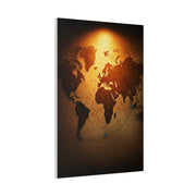 World Journey Aviation Map Wall Art & Canvas Prints