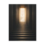 Staircase to Light Motivation Wall Art & Canvas Print