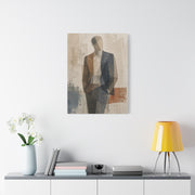Executive Portrait Abstraction Wall Art & Canvas Print
