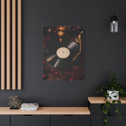 Vinyl Record Candlelit Romance Still Life Wall Art & Canvas Print