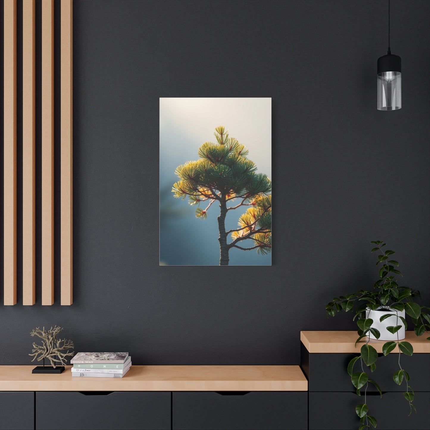 Pine Tree Art Supreme Canvas  Wall Art & Canvas Print