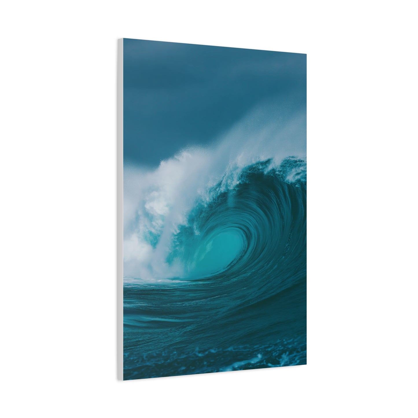Powerful Ocean Wave Motion Wall Art & Canvas Print