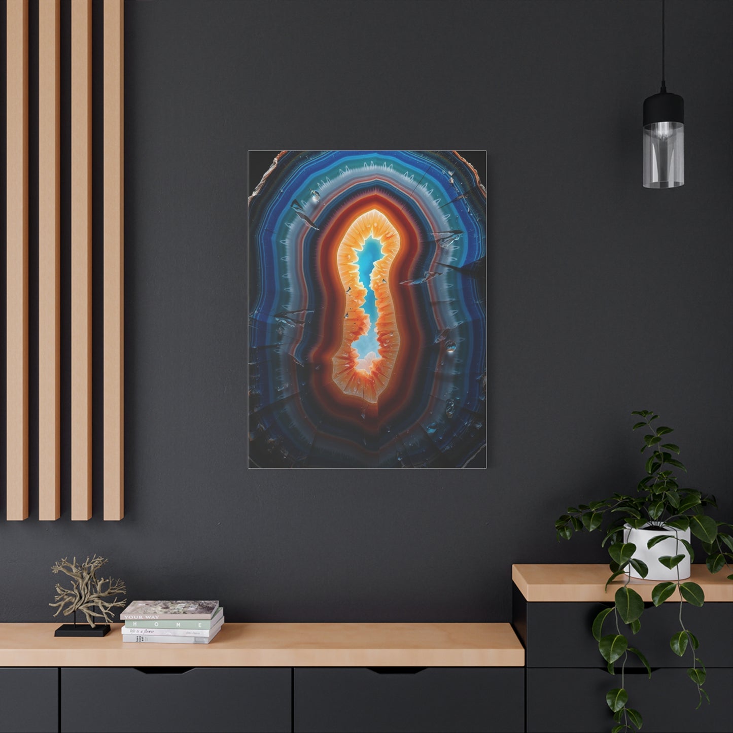 Agates, Geodes & Minerals Art Artisan Canvas Wall Art & Canvas Print