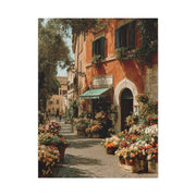 Italian Flower Market Street Wall Art & Canvas Print
