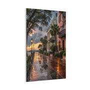 Charleston Battery District After Rain Wall Art & Canvas Print