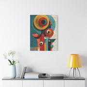 Sculptural Abstract Form Composition Wall Art & Canvas Print