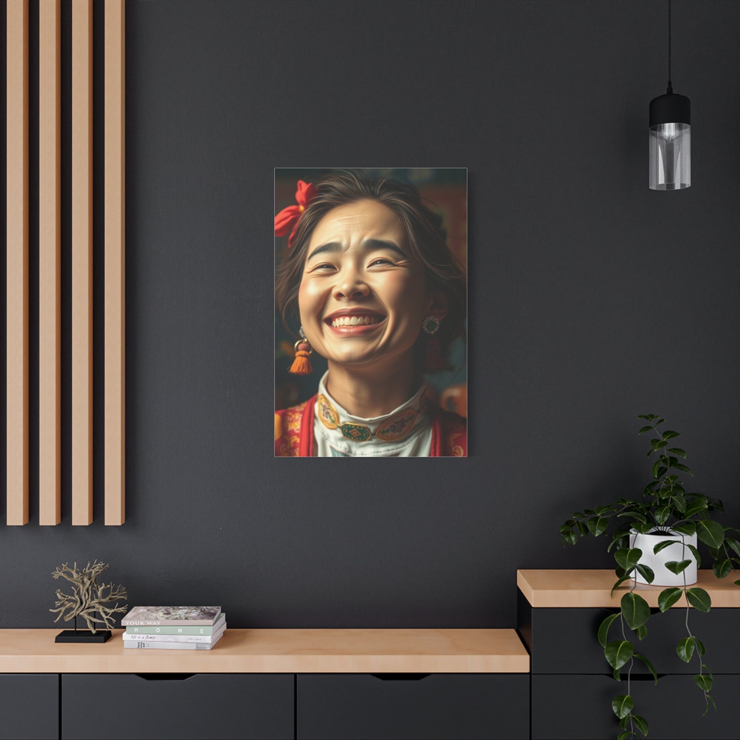 Happiness Art Supreme Canvas Gallery Wall Art & Canvas Print