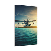 Seaplane Over Tropical Waters Wall Art & Canvas Prints