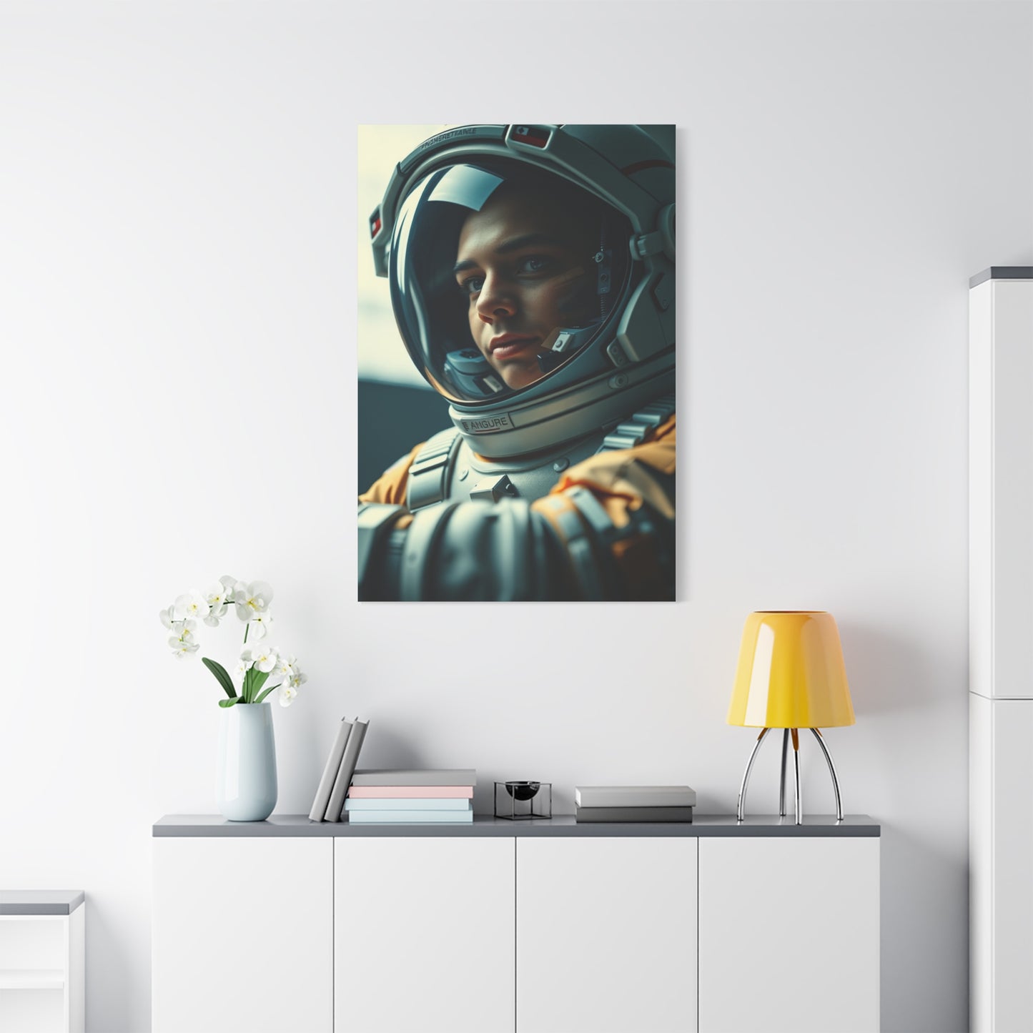 Lunar Explorer Illumination Wall Art & Canvas Print