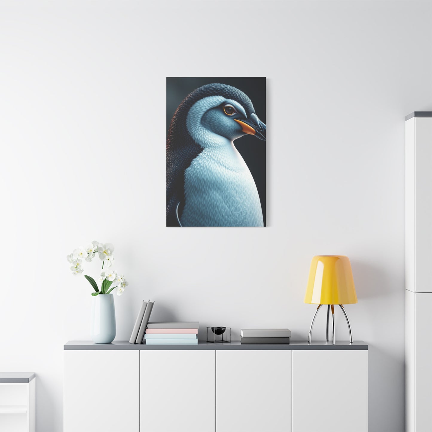 Penguin Art Supreme Canvas Wall Art & Canvas Print