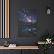 Milky Way Alpine Lake Wall Art & Canvas Print